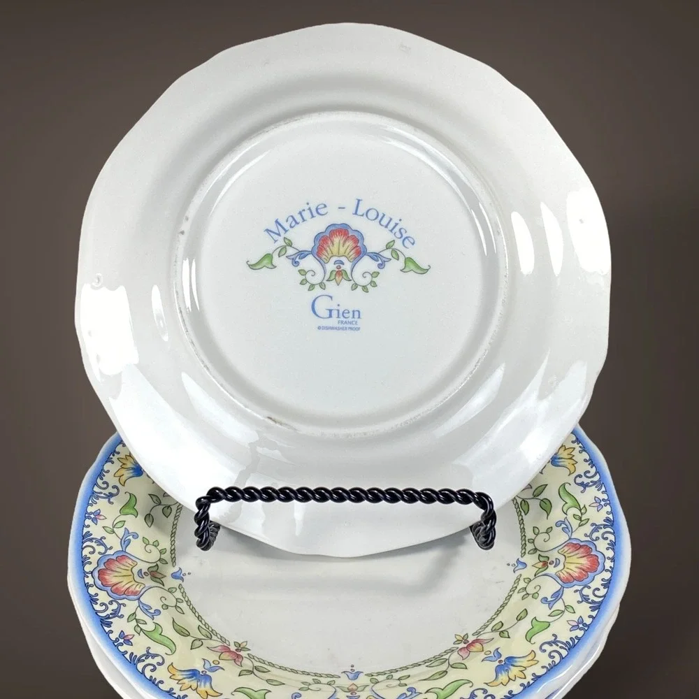 Gien France Marie-Louise Bread & Butter Plates Setof3 – 7